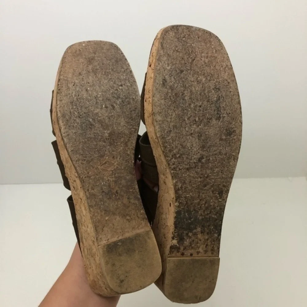 Donald J Pliner Clare cork platform slide sandals
